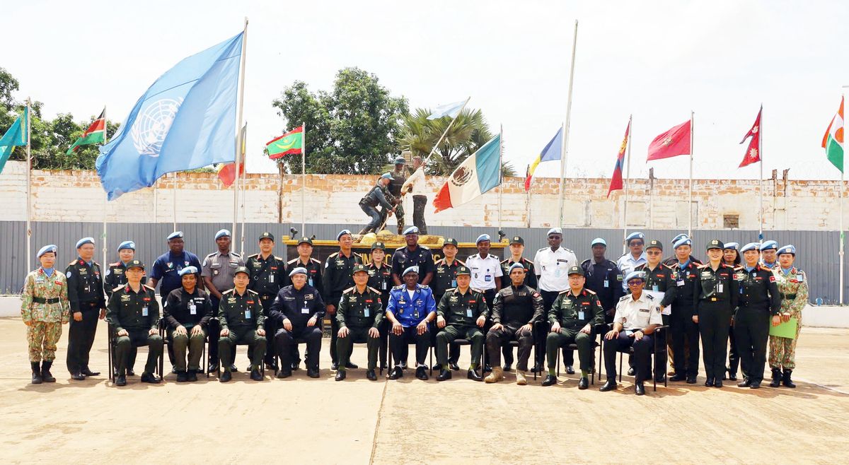 Vietnamese police peacekeepers join hands to maintain peaceful and stable environment in Central African Republic