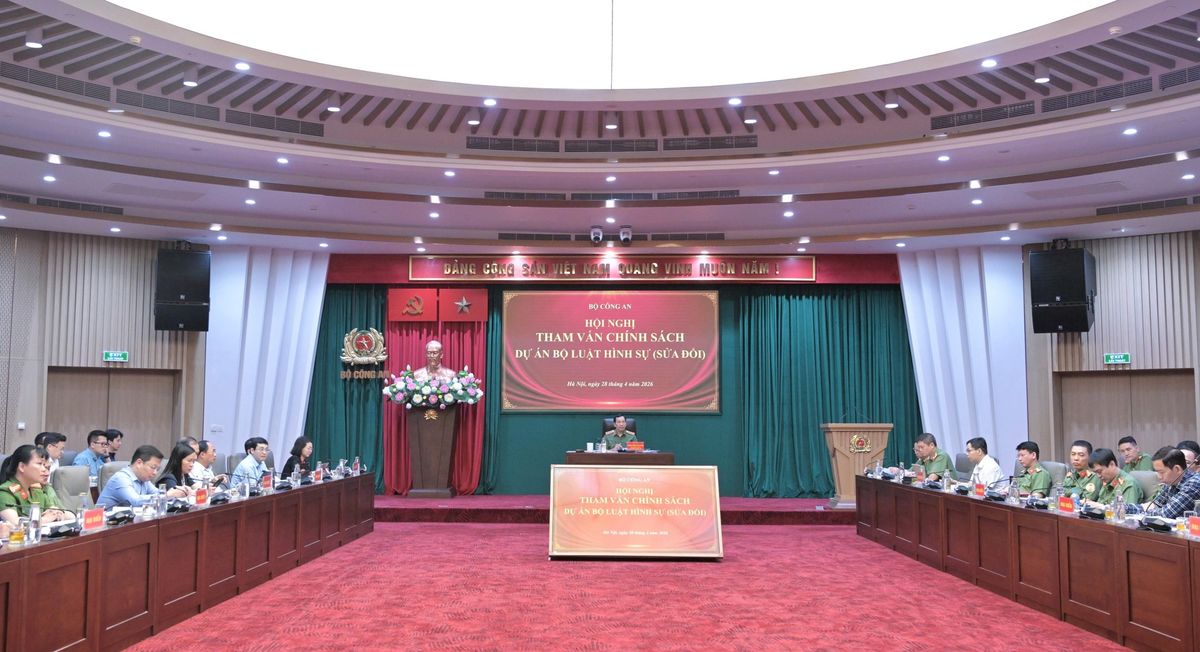 Tham vấn chính sách dự án Bộ luật Hình sự (sửa đổi): Hoàn thiện hành lang pháp lý phòng, chống tội phạm trong tình hình mới