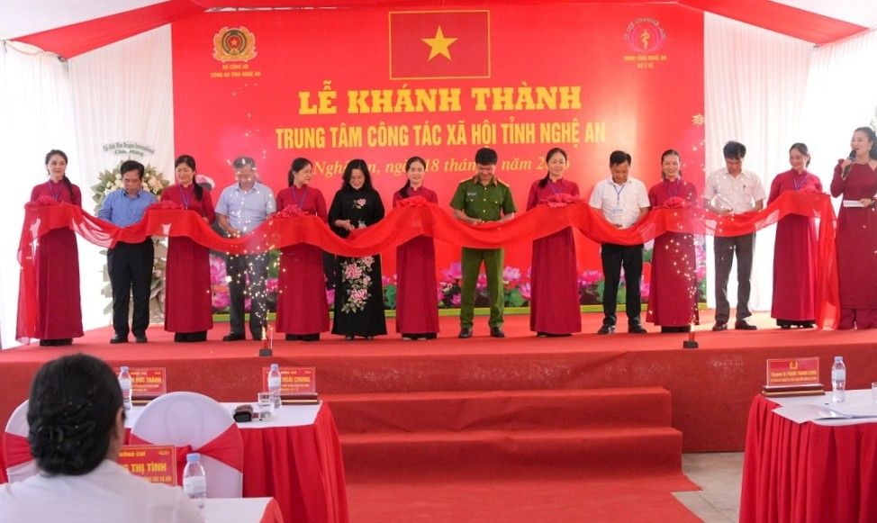 Khánh thành công trình mới tại Trung tâm công tác xã hội tỉnh Nghệ An