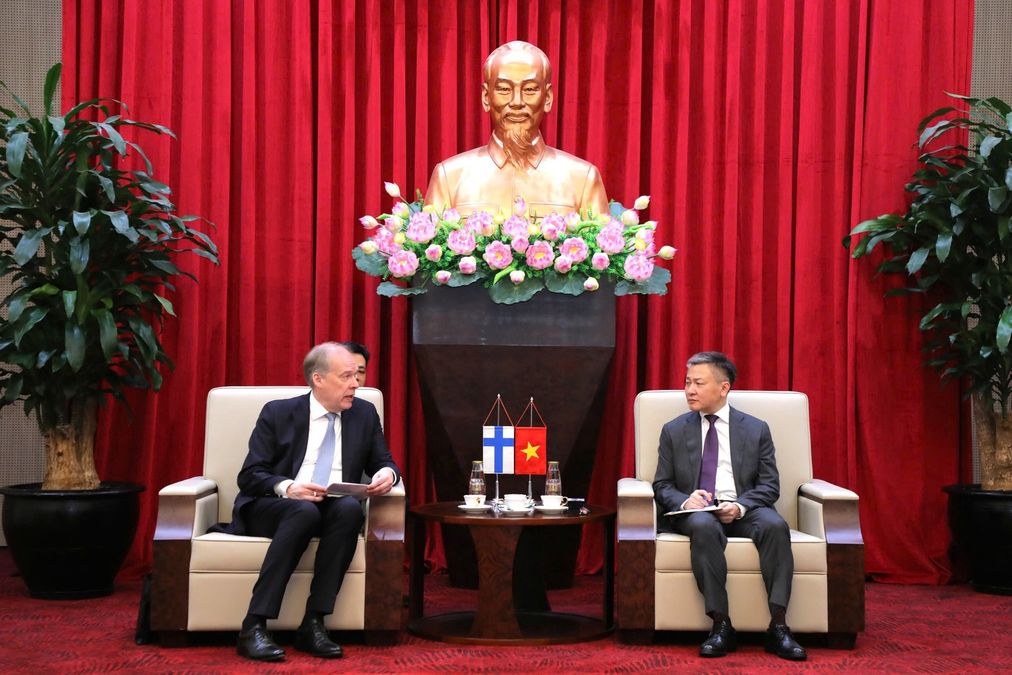 Thứ trưởng Nguyễn Ngọc Lâm tiếp Thứ trưởng Bộ Ngoại giao Phần Lan