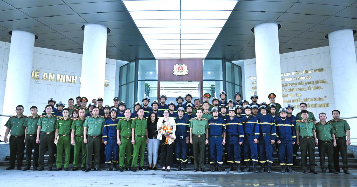 Bộ Công an xuất quân thực hiện nhiệm vụ cứu nạn, cứu hộ tại Venezuela