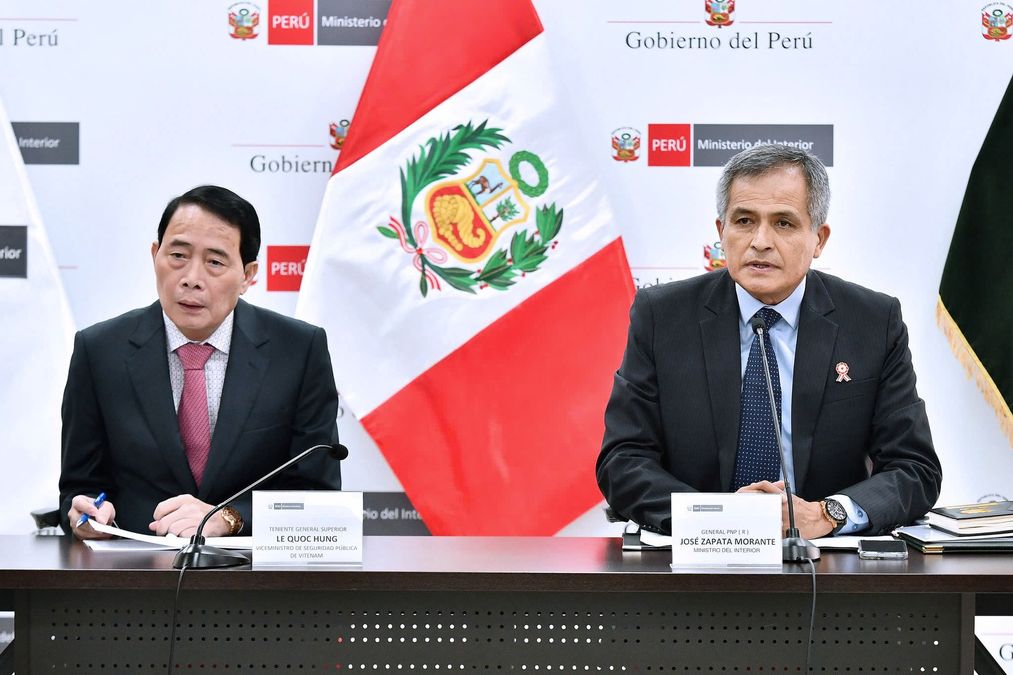 Vietnam and Peru strengthen cooperation in combating transnational crime