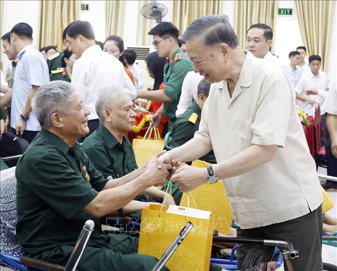 Thư của Tổng Bí thư, Chủ tịch nước Tô Lâm nhân dịp kỷ niệm 79 năm Ngày Thương binh - Liệt sĩ