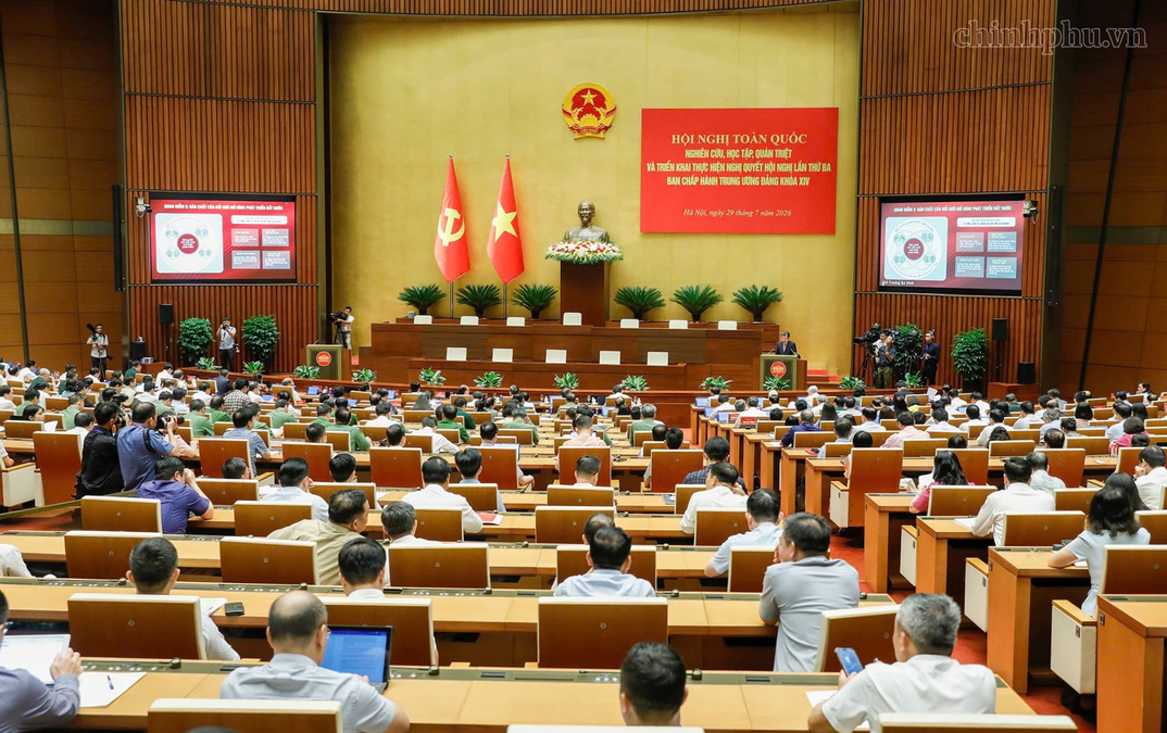 Hội nghị toàn quốc quán triệt, triển khai thực hiện Nghị quyết Hội nghị Trung ương 3