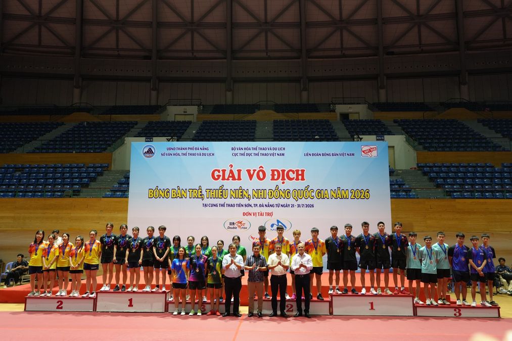 Bóng bàn Công an nhân dân - T&T thống trị giải trẻ quốc gia