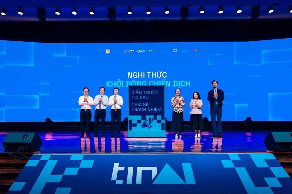 Phát động Chiến dịch TinAI: "Kiểm trước tin sau" chặn làn sóng tin giả AI