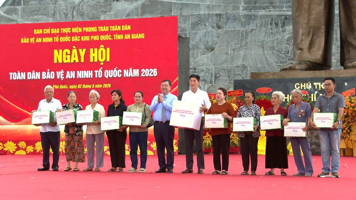 Ngày hội Toàn dân bảo vệ an ninh Tổ quốc tại Đặc khu Phú Quốc, tỉnh An Giang