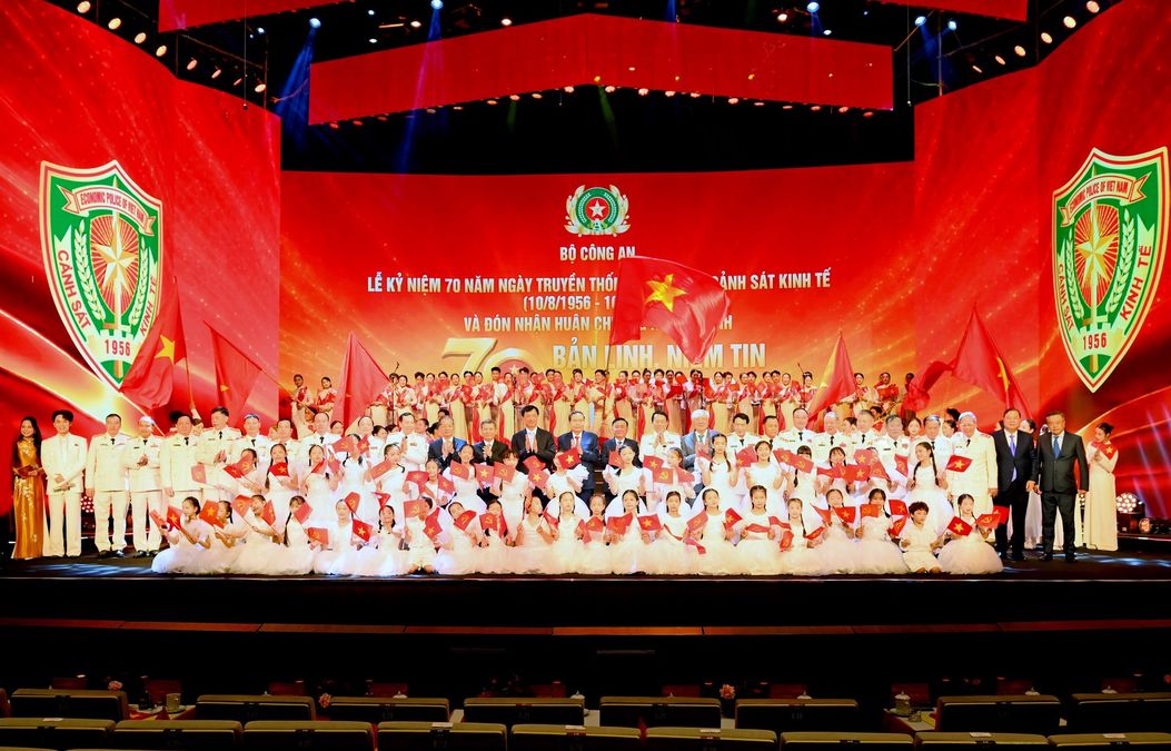 Lễ kỷ niệm 70 năm Ngày truyền thống lực lượng Cảnh sát kinh tế (10/8/1956 – 10/8/2026) và đón nhận Huân chương Hồ Chí Minh