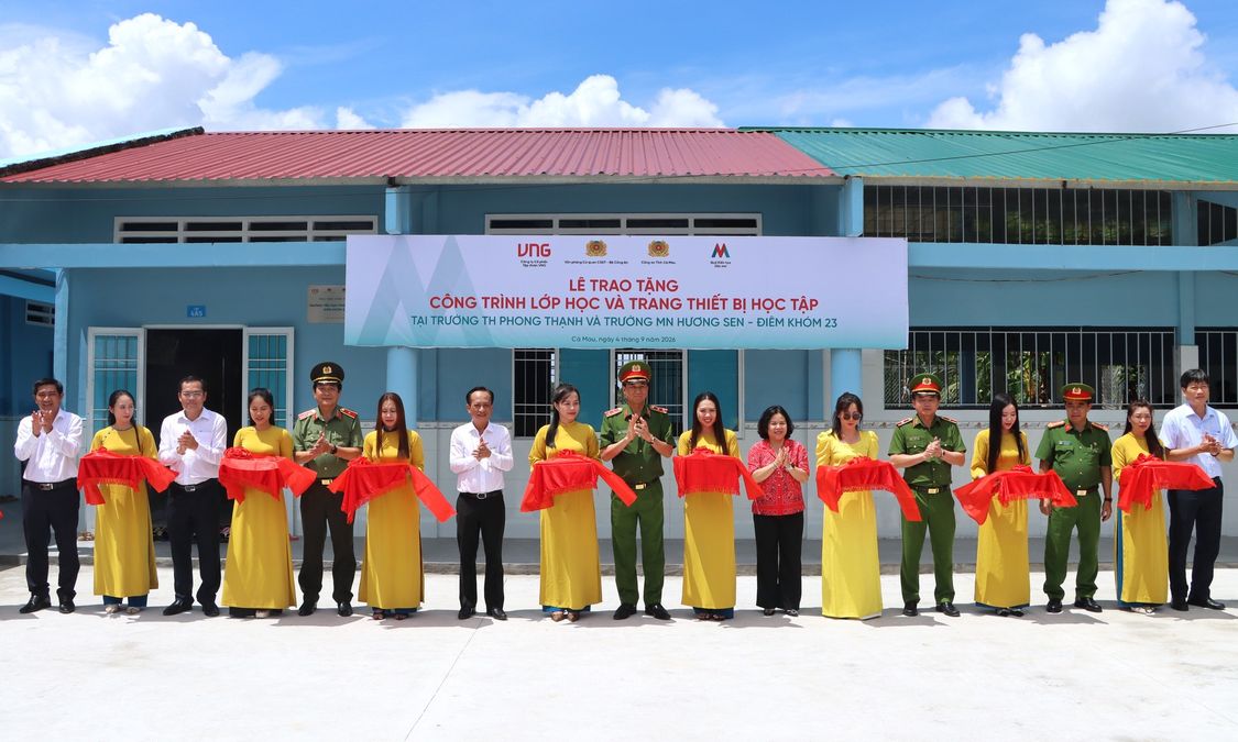 Khánh thành 46 mái ấm an cư cho các hộ dân có hoàn cảnh khó khăn và công trình xây mới, cải tạo 04 điểm trường trên địa bàn tỉnh Cà Mau