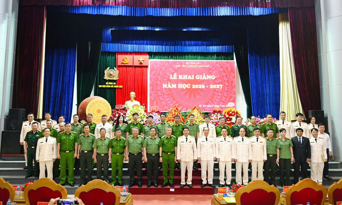 Học viện Cảnh sát nhân dân quyết tâm hoàn thành xuất sắc nhiệm vụ năm học 2026 – 2027