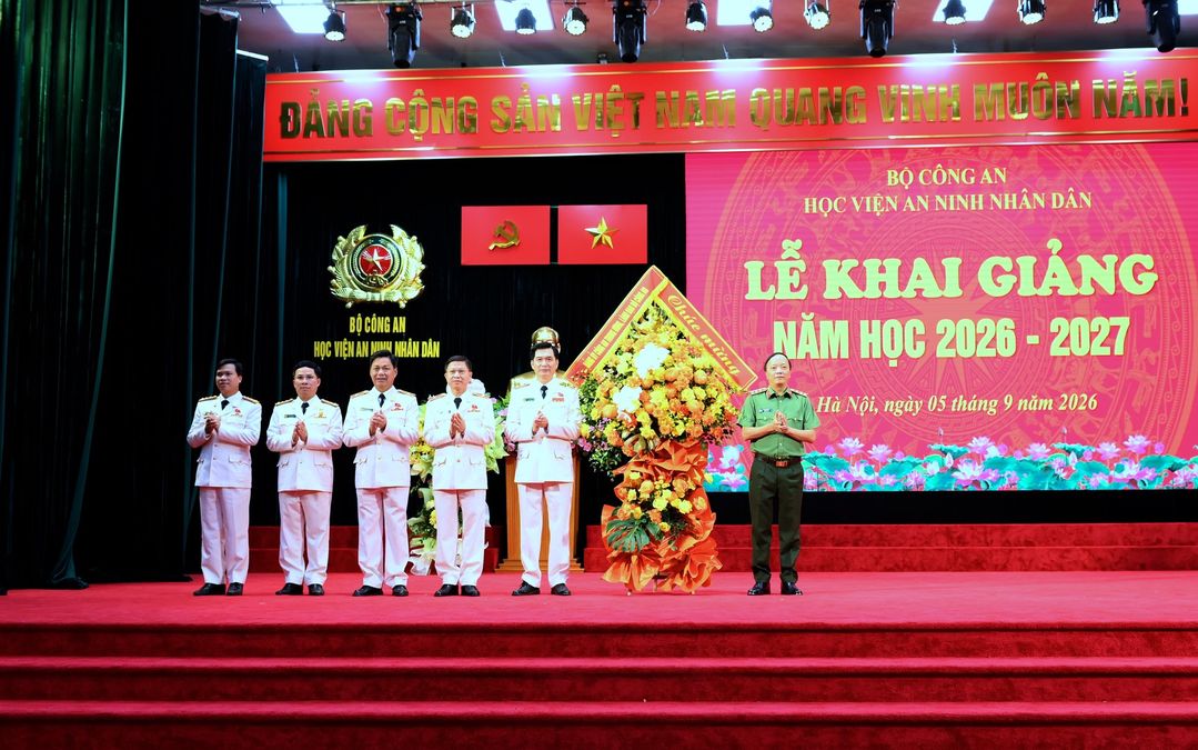 Học viện An ninh nhân dân tổ chức Lễ khai giảng năm học 2026 - 2027