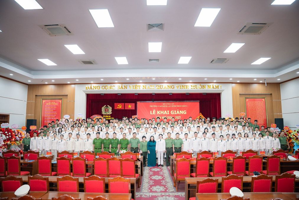 Trường Cao đẳng ANND I khai giảng năm học mới tại 02 điểm đào tạo phía Bắc và phía Nam