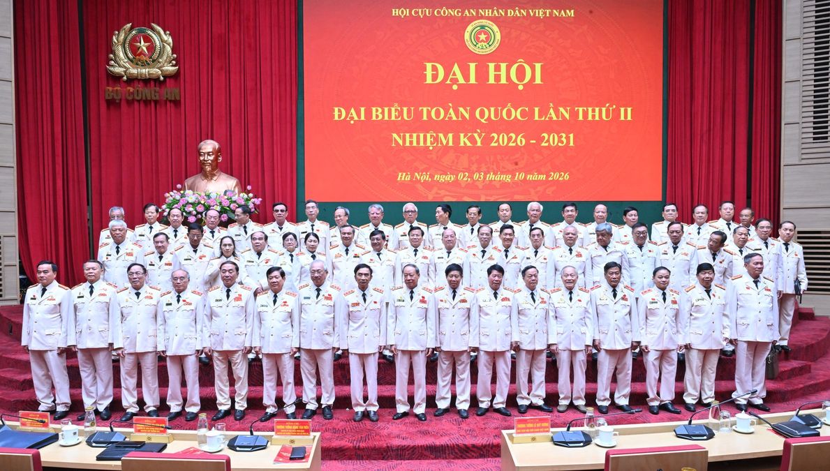 Khai mạc phiên thứ nhất Đại hội đại biểu toàn quốc Hội Cựu Công an nhân dân Việt Nam lần thứ II