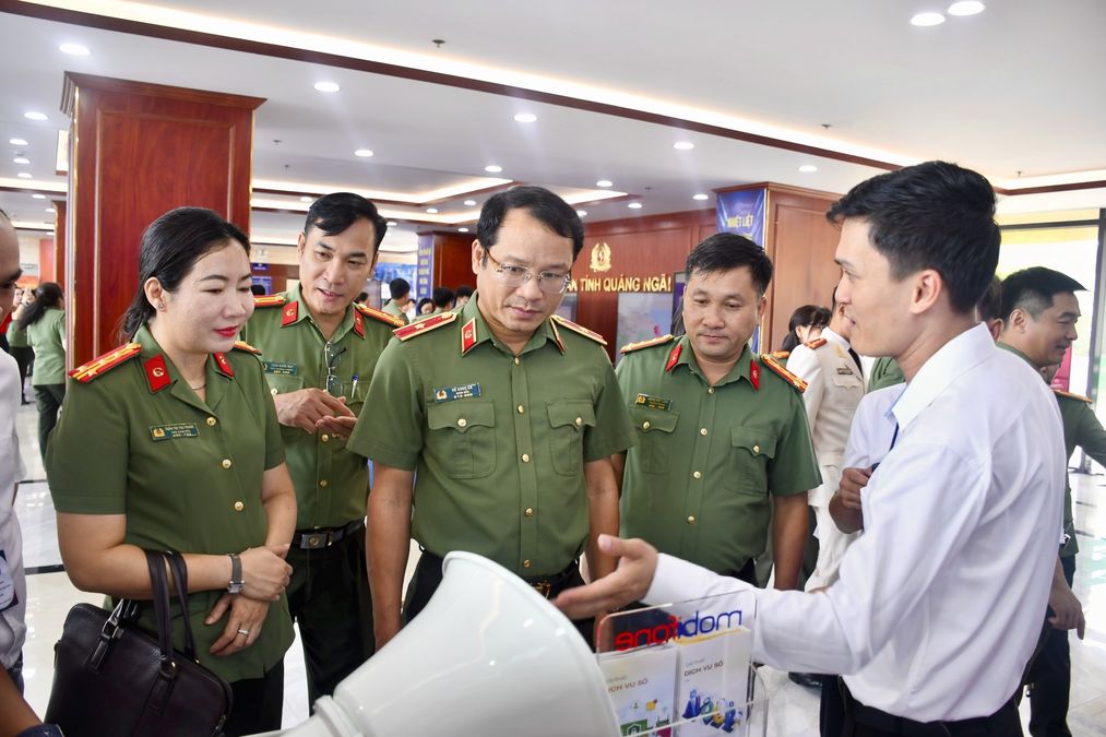 Công an tỉnh Quảng Ngãi tổ chức Ngày hội Chuyển đổi số và Triển lãm sản phẩm công nghệ năm 2026
