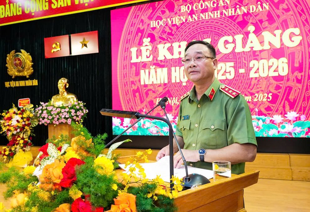 Học viện An ninh nhân dân tổ chức Lễ khai giảng năm học 2025-2026