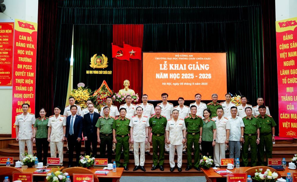 Trường Đại học Phòng cháy, chữa cháy: “Kỷ cương – Sáng tạo – Đột phá – Phát triển” trong năm học 2025 – 2026