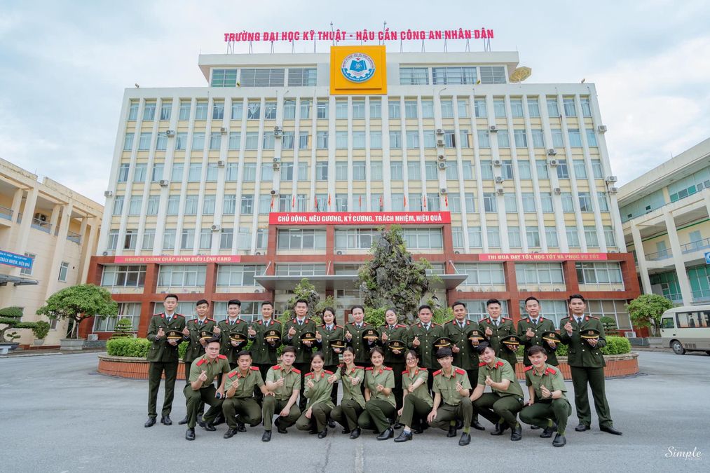 Trường Đại học Kỹ thuật - Hậu cần Công an nhân dân tuyển chọn công dân vào Công an nhân dân