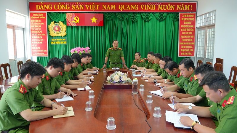 Đồng Tháp: Hiệu quả các Tổ công tác điều tra hình sự, đấu tranh, phòng, chống tội phạm khu vực