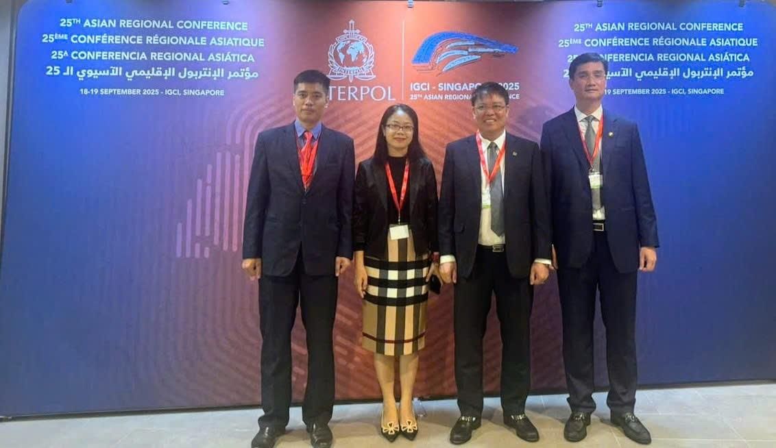 Hội nghị INTERPOL khu vực châu Á lần thứ 25