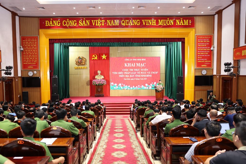 Gần 9.000 nghìn người tham gia cuộc thi trực tuyến tìm hiểu về phòng cháy, chữa cháy tại Ninh Bình