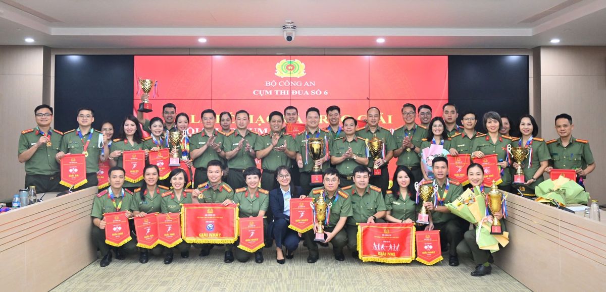 Bế mạc Hội thao Cụm thi đua số 6 năm 2025