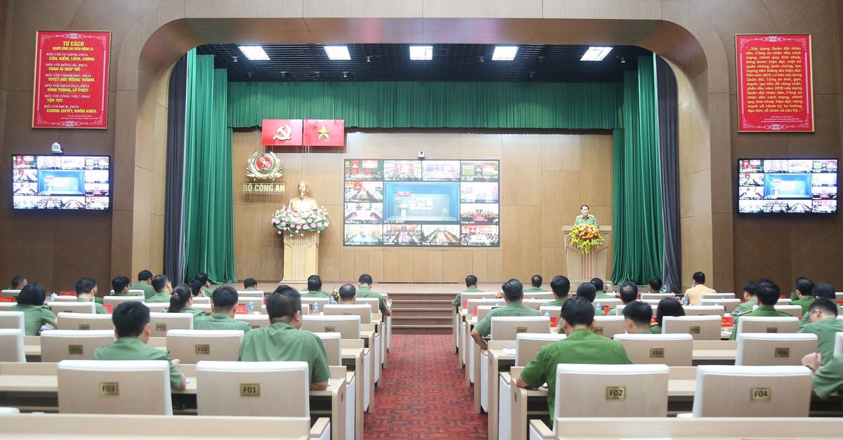 Bộ Công an tiếp tục đổi mới công tác xây dựng, thi hành pháp luật