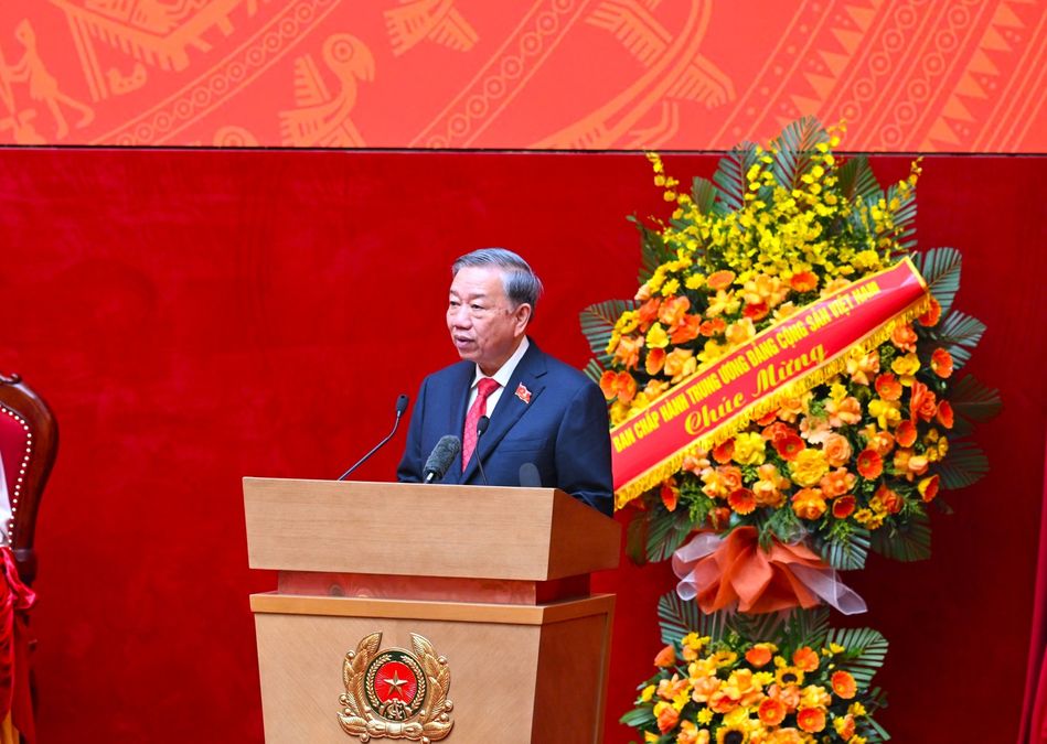 Tổng Bí thư Tô Lâm dự và chỉ đạo Đại hội đại biểu Đảng bộ Công an Trung ương lần thứ VIII, nhiệm kỳ 2025 – 2030