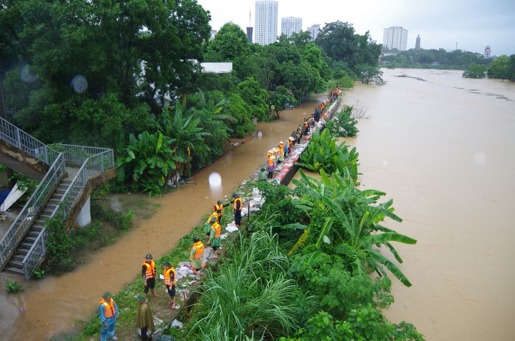 Công an tỉnh Thái Nguyên khẩn trương triển khai các biện pháp ứng phó với mưa lớn, ngập lụt