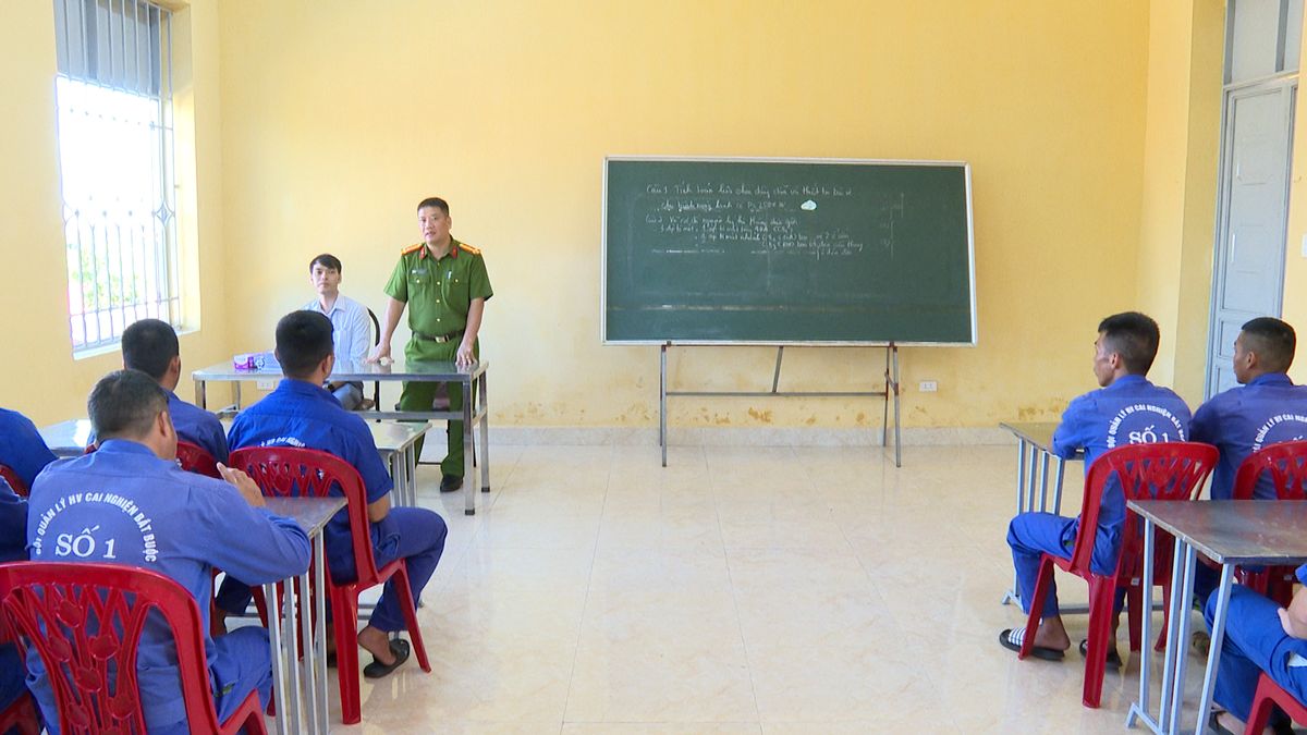 Công an TP Hải Phòng khai giảng lớp đào tạo nghề cho các học viên đang điều trị, cai nghiện tại cơ sở