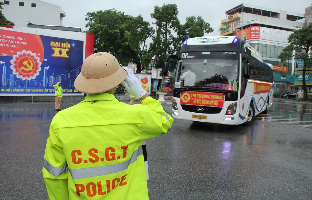 Công an Thanh Hóa bảo đảm tuyệt đối an ninh, an toàn Đại hội đại biểu Đảng bộ tỉnh lần thứ XX