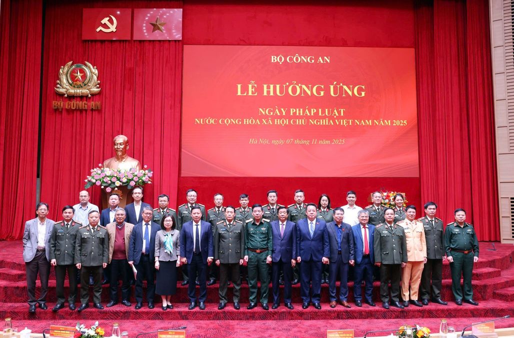 Bộ Công an tổ chức Lễ hưởng ứng Ngày Pháp luật nước Cộng hòa xã hội chủ nghĩa Việt Nam năm 2025