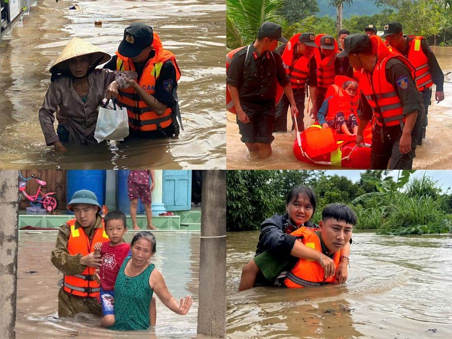 Tập trung ứng phó mưa lũ, đặt nhiệm vụ bảo đảm an toàn tính mạng cho Nhân dân lên trên hết, trước hết