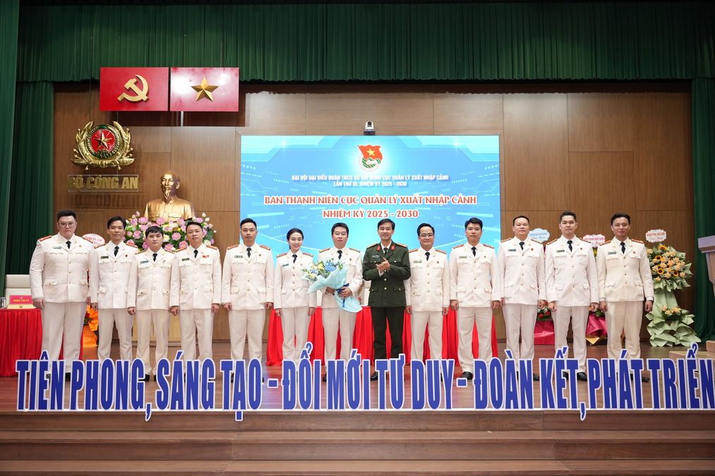 Tuổi trẻ Cục Quản lý xuất nhập cảnh tiên phong sáng tạo, đổi mới tư duy, đoàn kết phát triển