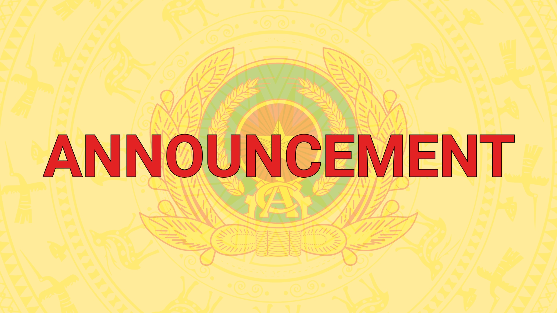 Announcement on Terrorist Subject Nguyen Van Dai