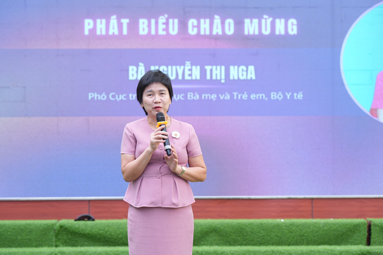 Đại diện Cục Bà mẹ và trẻ em phát biểu.jpg