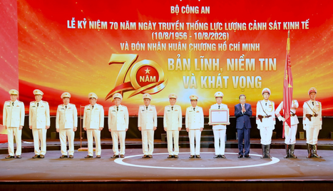 Lực lượng Cảnh sát kinh tế sẽ lập thêm nhiều chiến công, thành tích mới; xứng đáng là “thanh bảo kiếm sắc bén”