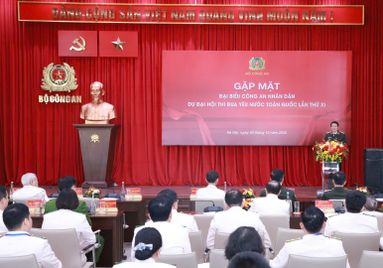 Bộ Công an gặp mặt Đoàn đại biểu CAND dự Đại hội Thi đua yêu nước toàn quốc lần thứ XI