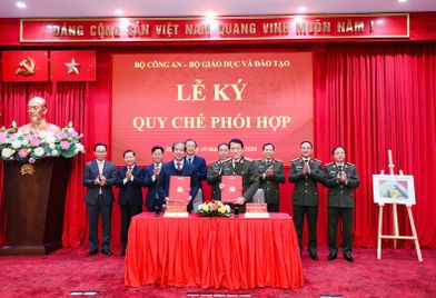 Bộ Công an - Bộ Giáo dục và Đào tạo ký kết Quy chế phối hợp