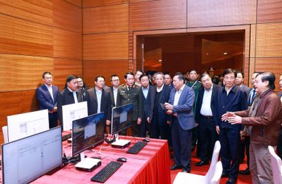 Thường trực Ban Bí thư Trần Cẩm Tú chủ trì sơ duyệt công tác tổ chức phục vụ Đại hội XIV của Đảng