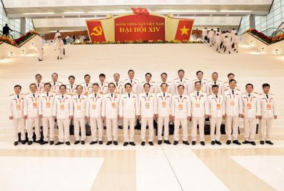 Đoàn đại biểu Đảng bộ Công an Trung ương dự Đại hội XIV của Đảng