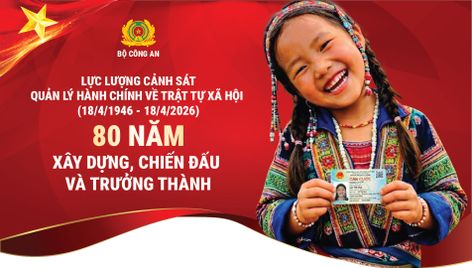 Lực lượng Cảnh sát quản lý hành chính về trật tự xã hội 80 năm xây dựng, chiến đấu và trưởng thành