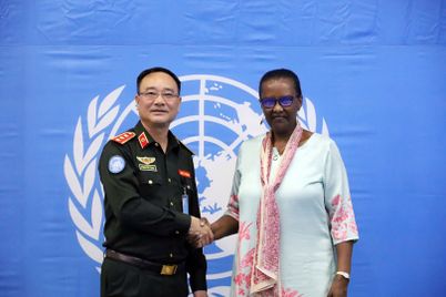 Thứ trưởng Phạm Thế Tùng chào xã giao Tổng thư ký, Trưởng Phái bộ MINUSCA