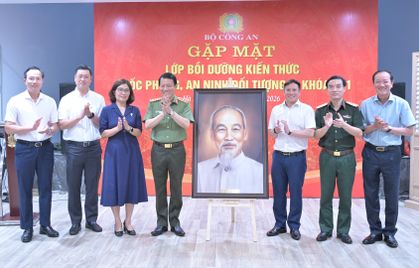 Bộ Công an gặp mặt học viên Lớp bồi dưỡng kiến thức Quốc phòng, An ninh đối tượng 1, Khóa 101