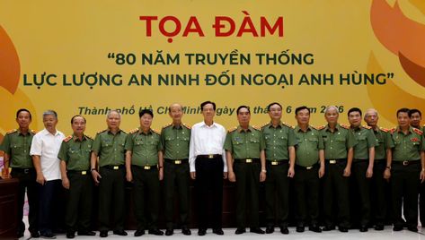 Phát huy truyền thống 80 năm lực lượng An ninh đối ngoại anh hùng