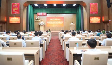 Hội thảo Xây dựng, quản trị hệ thống định danh và xác thực điện tử bảo đảm an ninh, hiện đại trong kỷ nguyên số