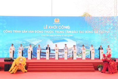 Bộ Công an khởi công xây dựng Sân vận động PVF