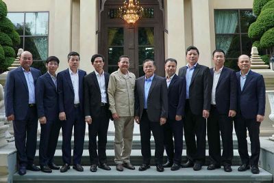 Thứ trưởng Nguyễn Văn Long chào xã giao Phó Thủ tướng thứ nhất Campuchia