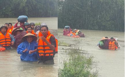 Quyết tâm ứng phó, khắc phục hậu quả thiên tai, bảo vệ, hỗ trợ, giúp đỡ Nhân dân
