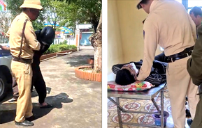 Thanh Hóa: Cảnh sát giao thông kịp thời cứu giúp người dân gặp nạn