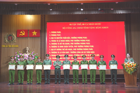 Công an Điện Biên giữ vững an ninh, trật tự, tạo nền tảng phát triển địa phương